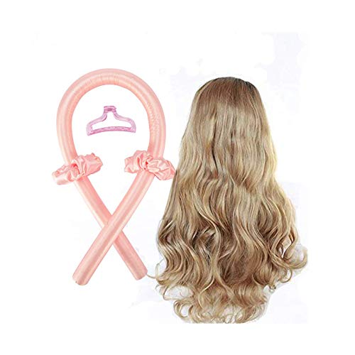 Monoc Heatless Curling Rod Headband,Flexible Curl Ribbon Twist Foam Hair Rollers No Heat Soft Headband Wave Formers Hair Curlers DIY Hair Styling for Women Girl Long and Short Hair (Style B,Hot Pink) Monoc Heatless Curling Rod Headband,Flexible Curl Ribbon Twist Foam Hair Rollers No Heat Soft Headband Wave Formers Hair Curlers DIY Hair Styling for Women Girl Long and Short Hair (Style B,Hot Pink)