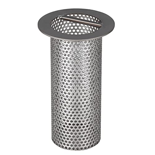 Colador comercial para desagüe de piso 3 pulg acero inoxidable