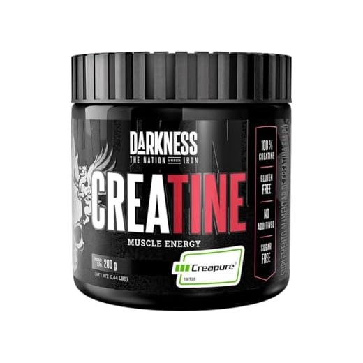Creatina Creapure 200Gr, Darkness