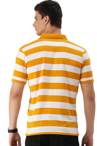 Image of Peter England Men's Cotton Regular Fit Polo T-Shirt
