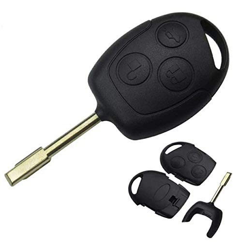 mand uncut blank blade fusion suit compatible with ford focus mondeo fiesta key shell case