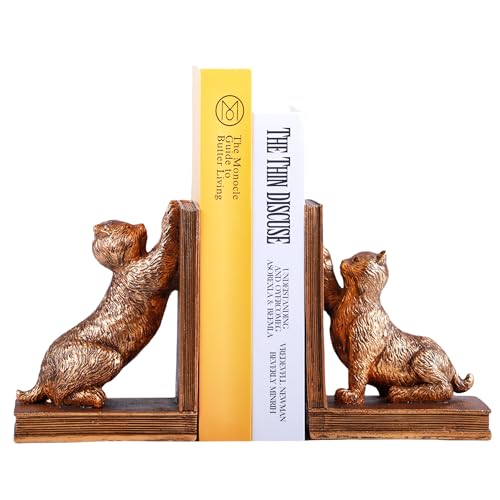 Book Ends for Shelves to Hold Books Heavy Duty Decorative Bookend