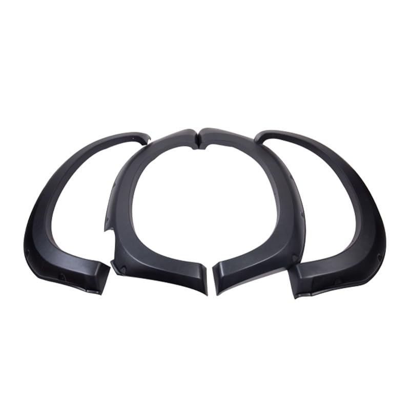 Protectores de cejas de ruedas para coche Isuzu D-MAX 2013-2017: kit de 4 piezas 4