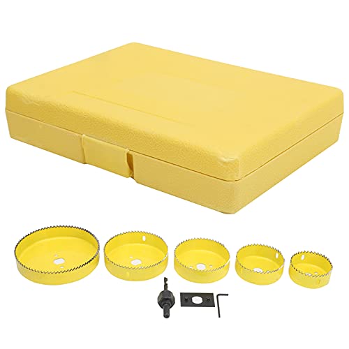 Set de 8 brocas sierra para madera de acero al carbono miniatura 4