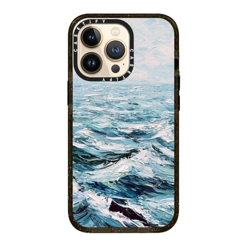 Coque iPhone 13 Pro CASETiFY Impact antichoc compatible MagSafe bleu - 5