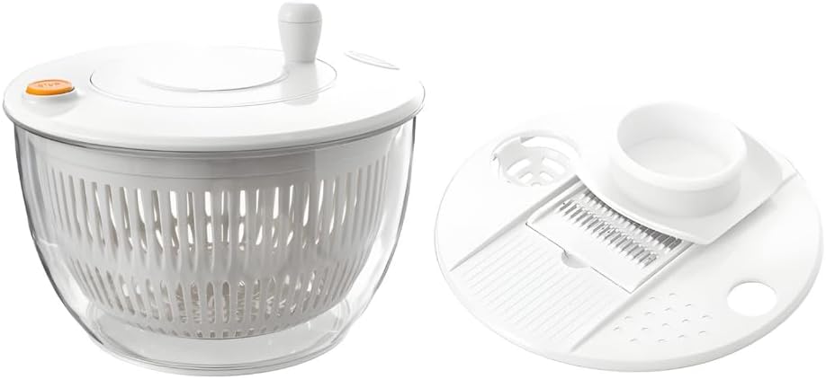 Large Capacity Kitchen Gadget for Salad and Vegetable Cutting with Drain Outlet