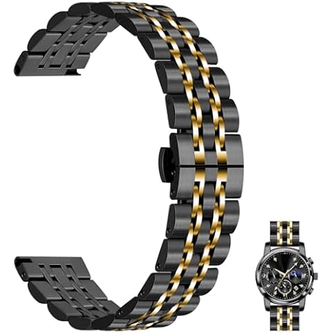 Juntan 7 Beads Stainless Steel Watch Band Cover