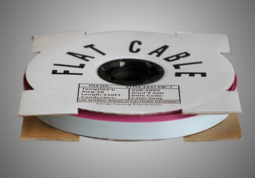 Pc Accessories - Connectors Pro 100 Feet Spool 20P IDC Flat Ribbon Cable for 2.54mm 0.1