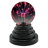 Bola de plasma táctil ciencia sensible lámpara de bola eléctrica energía por USB/batería para el hogar dormitorio oficina escritorio mesa regalo