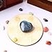 UU UNIHOM 0.78in-1.18in Natural Labradorite Large Heart Stones Healing Crystals Gemstones Gifts Heart Shaped Rocks for Home Decor Reiki Meditation Women