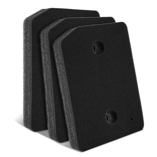 3 Stück PARTSEE Trockner Filter für Miele T1 9164761 Wärmepumpentrockner, Fein-Grob 207 x 157 x 30mm Schwammfilter Filtermatte Fusselfilter Schaumfilter Sponge für Miele Wäschetrockner