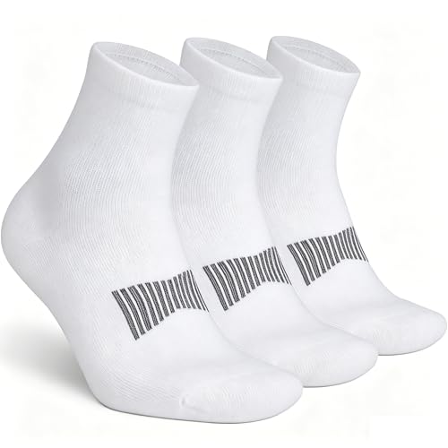 Image of 90% Merino Wool Athletic Breathable Low Cut Socks for Men 3 Pairs