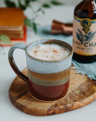 Image of Portland Syrups Bright Chai Syrup - For Coffee, Cocktails, Mocktails & Sodas - Premium Concentrate - Orange Pekoe Tea, Ginger, Cinnamon & Cardamom - Rich Chai Flavor - 12 oz, 24 Servings (Pack of 2)