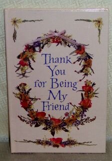 Hardcover Thank You for Being My Friend Book