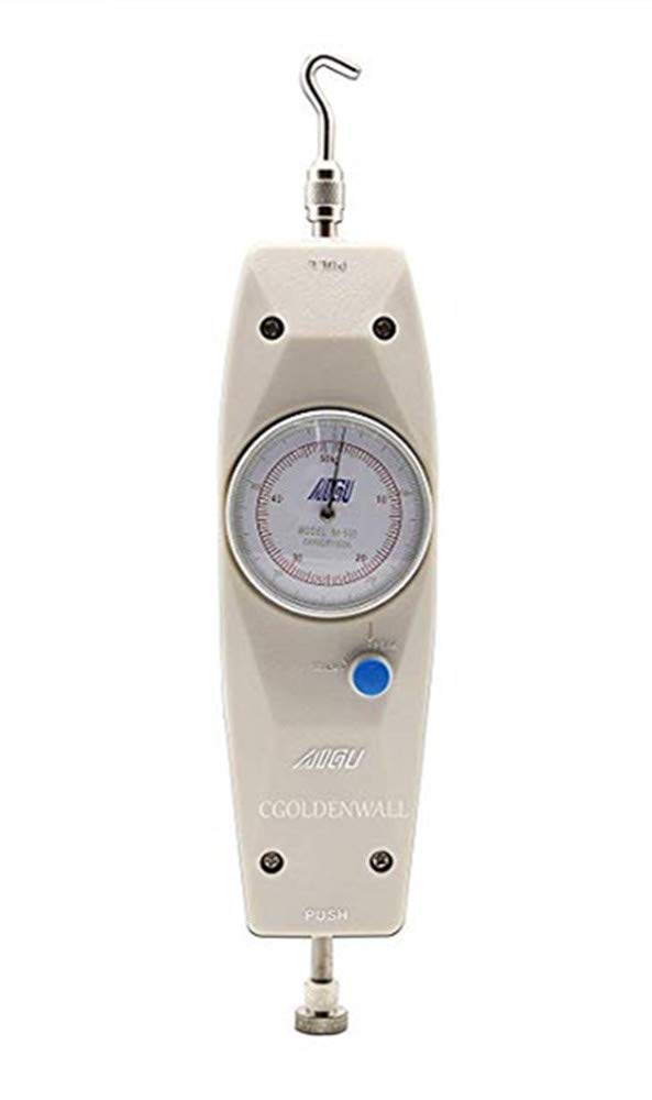 CGOLDENWALL Professional Handheld Push Pull Force Gauge Tester 500N /50Kgf
