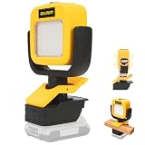 LED Work Light for Dewalt 20V Battery, Flood Light with 3 Modes (Tool Only)