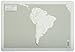 Painless Learning South America Map Placemat, 12 x 17 1/2 inches