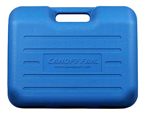 Canopy Breeze Canopy Fan Portable, Rechargeable Ceiling Fan For Canopies, Gazebos, Pergolas + More! 6-Hour Run Time, 31” Diameter Blades, Easy Install W/Out Tools, Remote Control, Travel Case Included #TOP1