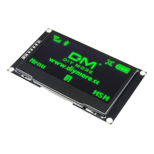 Green 2.42" 2.42 inch LCD Screen 128x64 OLED Display Module IIC I2C SPI Serial 12864 OLED Display for C51 STM32 SPD0301