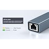 USB C to Ethernet Adapter, Driver Free RJ45 to USB C, 1Gbps Type-C Gigabit Ethernet LAN Network Adapter for MacBook Pro/Air, for iPhone 15 Pro/Max, for Dell XPS, for Galaxy S8-S23