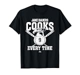 Cooks Every Time Jake Bauers Milwaukee Baseball MLBPA T-Shirt