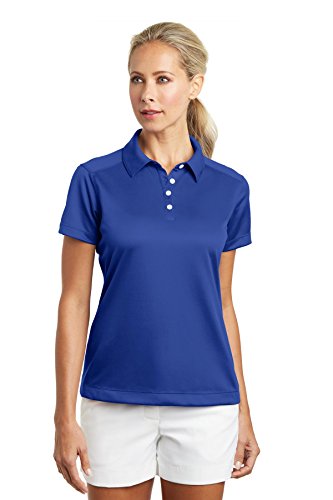 Nike Golf - Ladies Dri-FIT Pebble Texture Polo. 354064 Varsity Royal M
