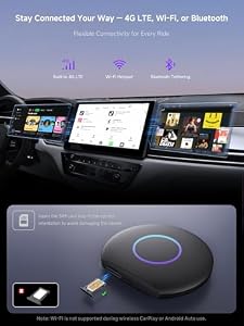 Wireless Android Auto Carplay Adapter, Magic Ai Box CarPlay, Android 13 OS — photo 3 of 6
