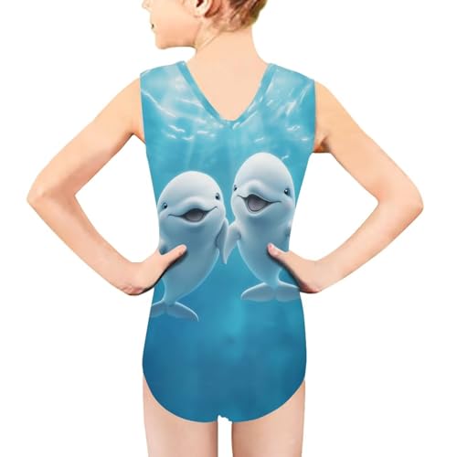 Image of Girls Swimsuit 1 Piece Beach Sport Bathing Suits, Kids Swimwear
