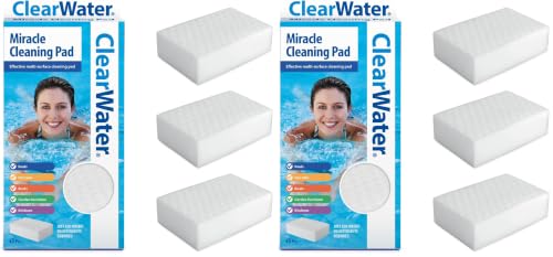 Image of Clearwater Miracle Pad Pool and Spa Cleaning Sponge - Pack of 6