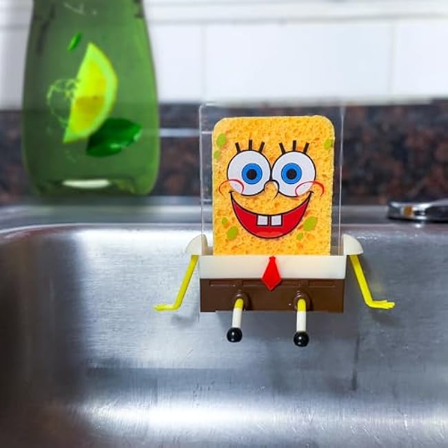 Sponge Holder, Kitchen Cute Sink Draining, Sponge Holder Cartoon Cleaning