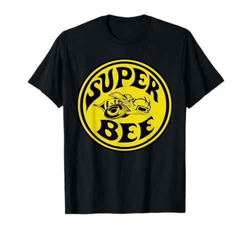 Letrero retro vintage de gasolinera Super Bee Gasoline Motor Oil Sign Camiseta
