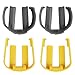 4-Pack Pressure Washer C-Clips for Karcher K2 K3 K4 K5 K6 K7, Replacement Hose Trigger Clamps Quick Connector Locks Buckles 2 Yellow and 2 Grey Part No. 5.037-333.0
