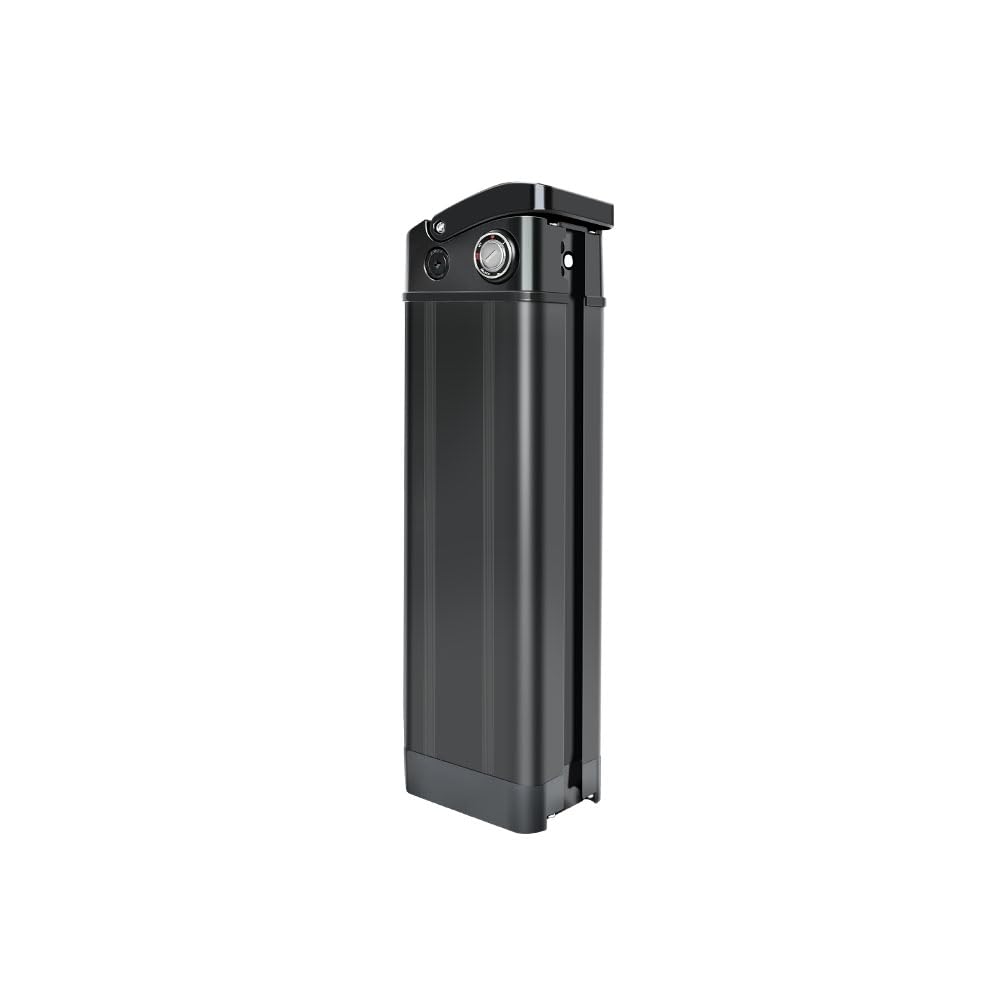 Batteria per Bicicletta Elettrica Pieghevole da 36V/48V, 10,4Ah, 13Ah, 18Ah, Batteria di Ricambio per Bicicletta Elettrica Hitway COLORWAY BK6, con Caricabatterie Incluso, Ioni di Litio (36V10Ah)