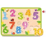 Imaginarium Sound Puzzle Numbers Puzzle de Madera Sonidos