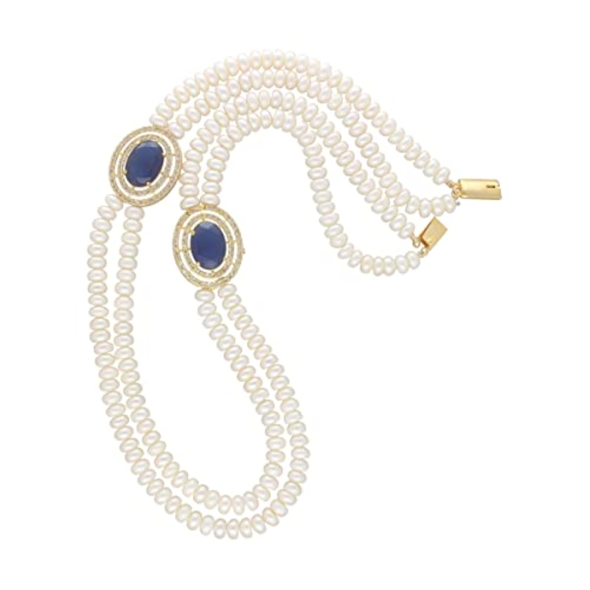 Women's Pure Devotion Pearl Necklace Set, Timeless Gift