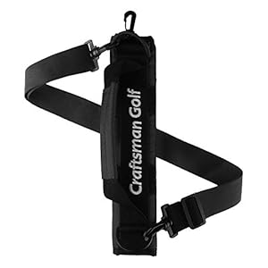 Craftsman Golf Portable Mini Carry Bag Shoulder Sleeve Bag Ideal for Golf Course Available for Custom Version with Your Name Stitched