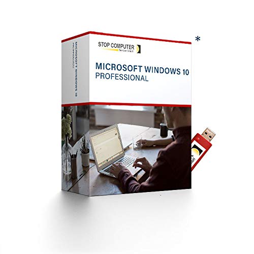 Windows 10 Professional | mit bootfähigem 16GB USB-Memory 3.0 Stick von STOP Computer Service GmbH© | kostenloser After-Sales Support und Anleitung