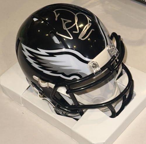 DOUG PEDERSON Signed Philadelphia EAGLES Mini-helmet w/Beckett Auth (BAS) -