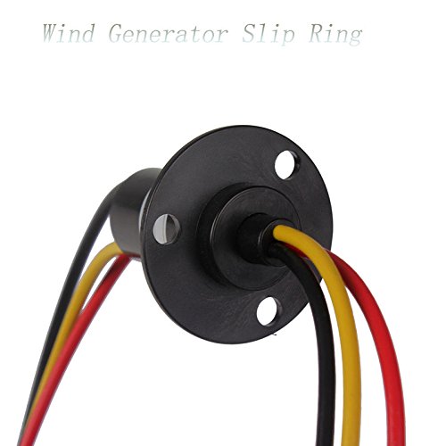 3 Wires Wind Generator Slip Ring 250Rpm 600 Vdc/Vac Wind Power Collector Ring #TOP5