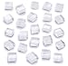 Fridge Magnets Cute Refrigerator Magnets Kitchen Magnets Decorative Office Magnets Fun Glass Magnets Whiteboard Dry Erase Board Magnets (24 White Glasses)