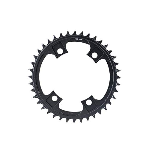 Plato Sram X-Sync 107BCD Road con retención de cadena superior Polar Grey