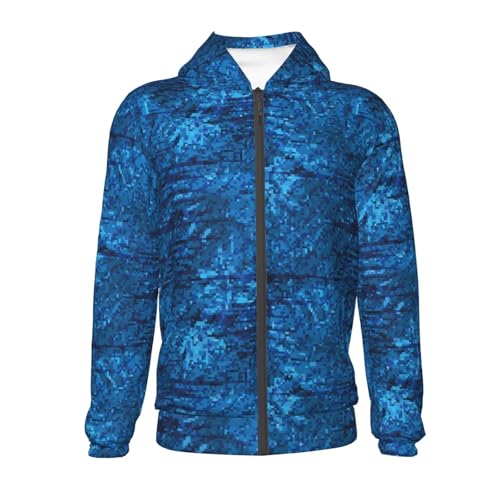 Exotic Leaves Kids Pullover Hoodies Boys Zip Up Sweatshirts Girls Athletic Clothes with Pocket2