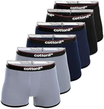 Cottonil Men's Set of 6 Everyday Classic (pack of 6)