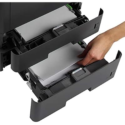 Brother Monochrome Laser Printer, HL-L5200DWT, Duplex Printing, Wireless Networking, Dual Paper Trays, Mobile Printing, Amazon Dash Replenishment Ready