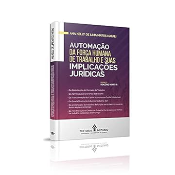 Capa do livro Automação Da Força Humana De Trabalho E Suas Implicações Jurídicas