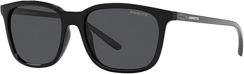 Miniatura 9 de ARNETTE An4316 C'roll - Gafas de sol cuadradas, Gris transparenteverde espejo azul