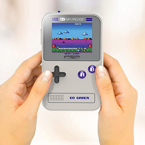 image for My Arcade Go Gamer Classic-Purple: Portable Electronic Game Console wi