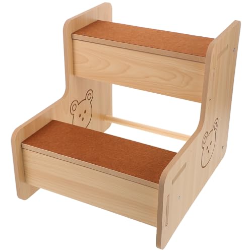 Veemoon Pet Stairs for Dogs and Cats, Non-Slip Small Two-Step