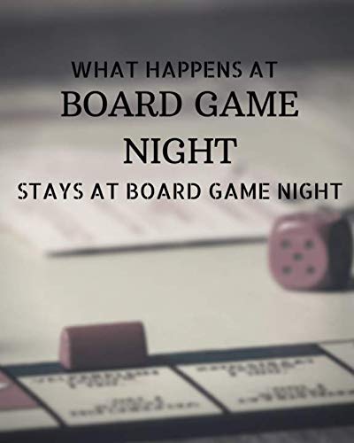 What happens at game night stays at game night: CR Books Board Game Dot Grid Notebook
