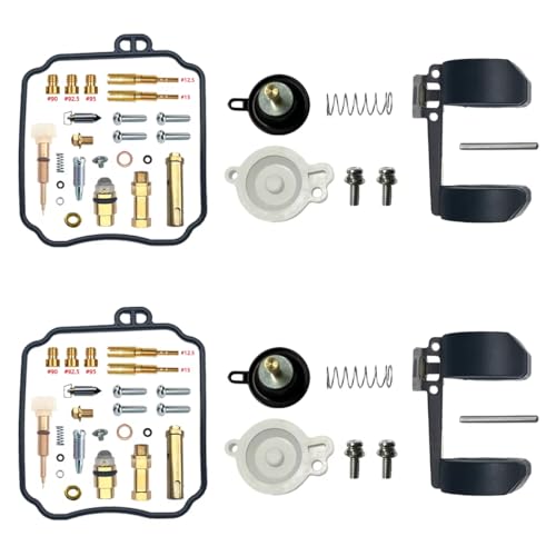 Kit de réparation carburateur Dragstar 400 XVS400 complet avec membrane et flotteur